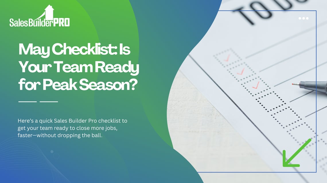 May Checklist